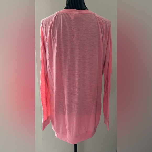 PINK V/S Bright Orange Sleep Top Size Large - Picture 4 of 11